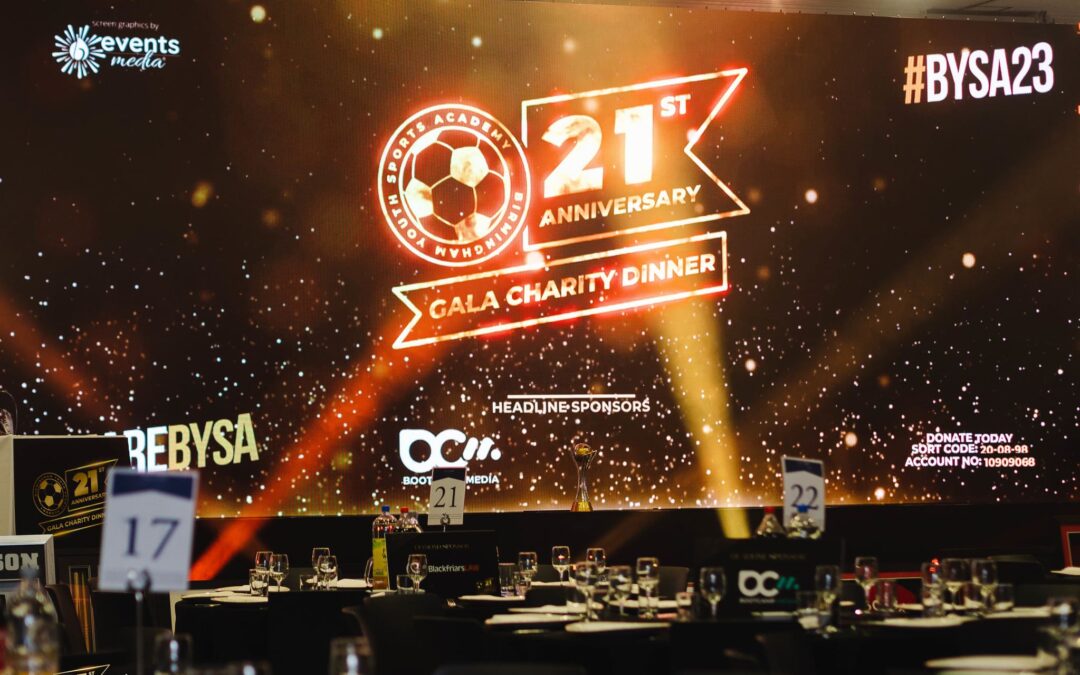 A VISION, A PASSION, A LEGACY – BYSA 21st year gala charity dinner on 9th June 2023